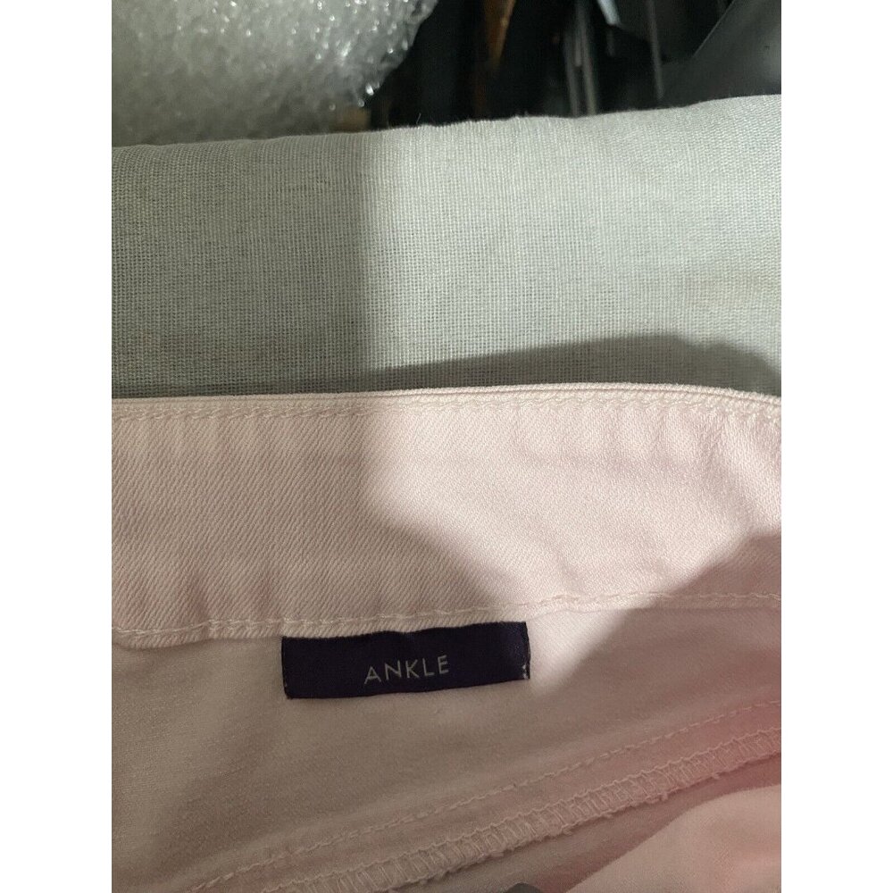 NYDJ Women’s Ankle Denim Jeans Light Pink Lift Tuck Technology Stretch Size 6p - Picture 8 of 11